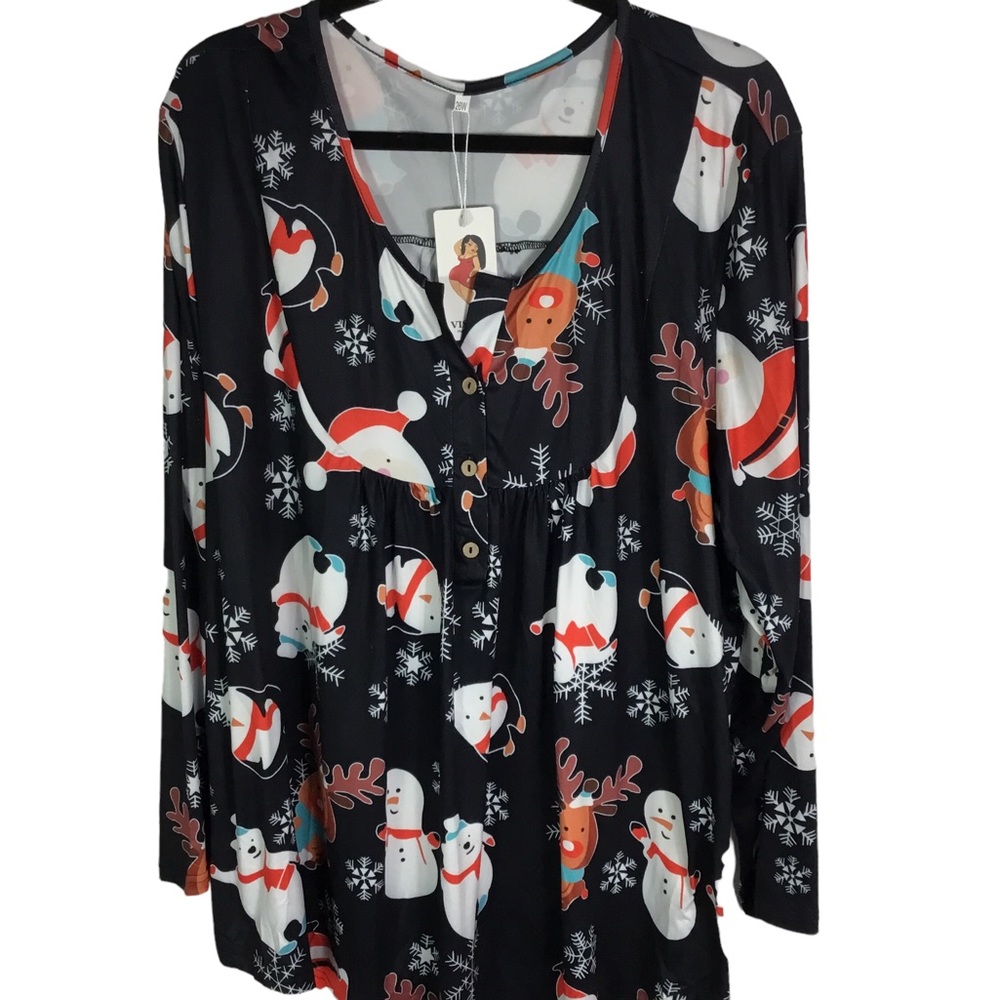 Vislily Plus Size baby doll Top size 26w NEW